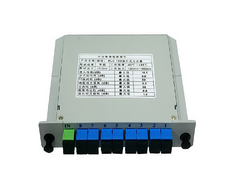 插片式光分路器 插片式光分路器